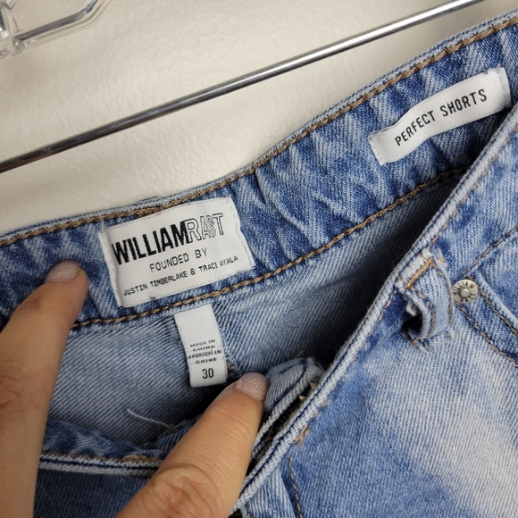 William Rast Perfect Shorts Cut Off Jean Short 30 - Picture 6 of 11